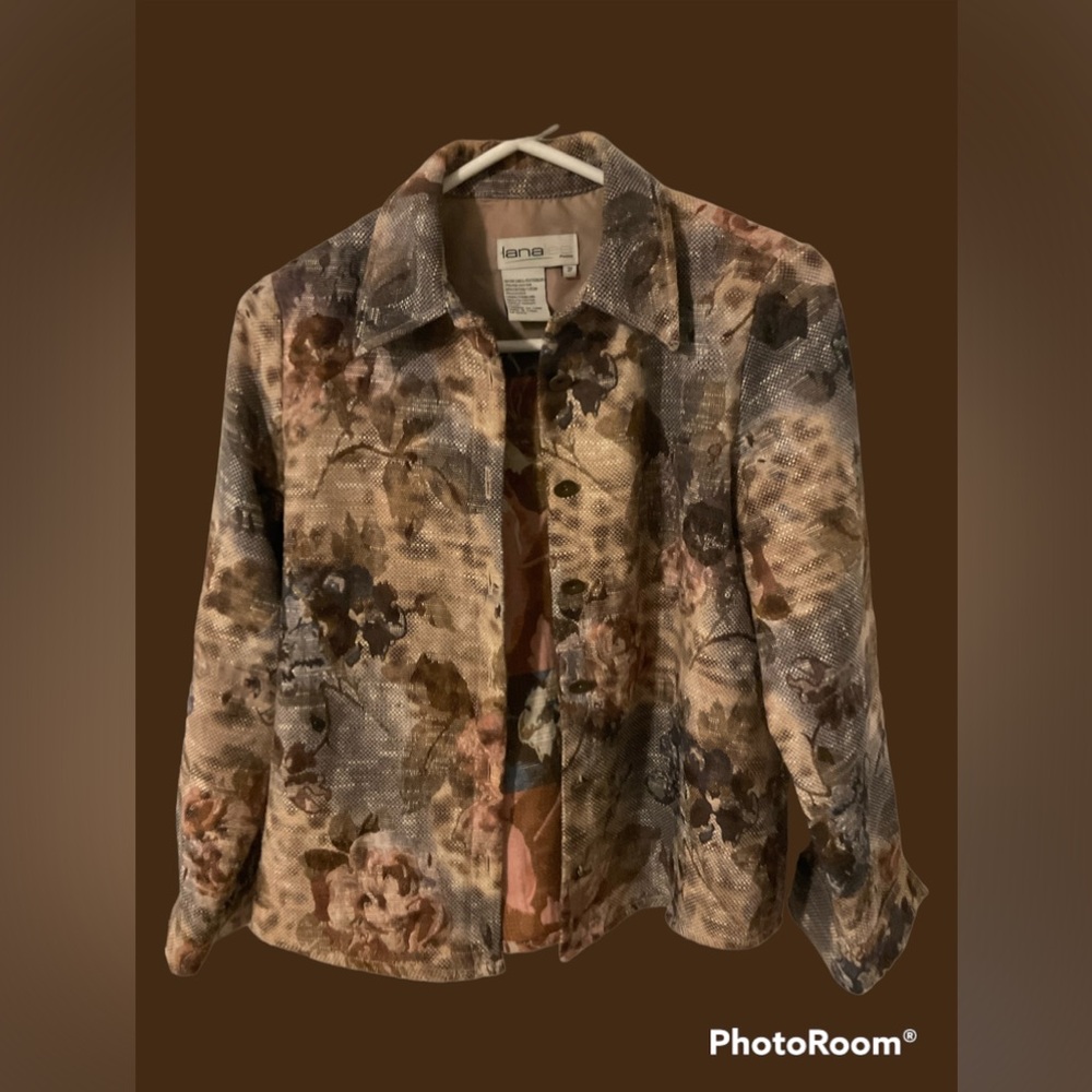 LANALEE Vintage Floral 80’s Inspired Blazer